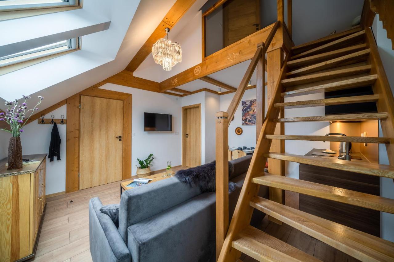 Ferienwohnung Dwa Stawy Biały Dunajec Exterior foto