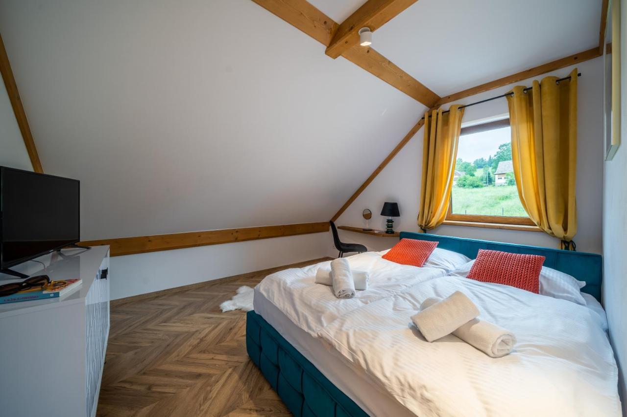 Ferienwohnung Dwa Stawy Biały Dunajec Exterior foto